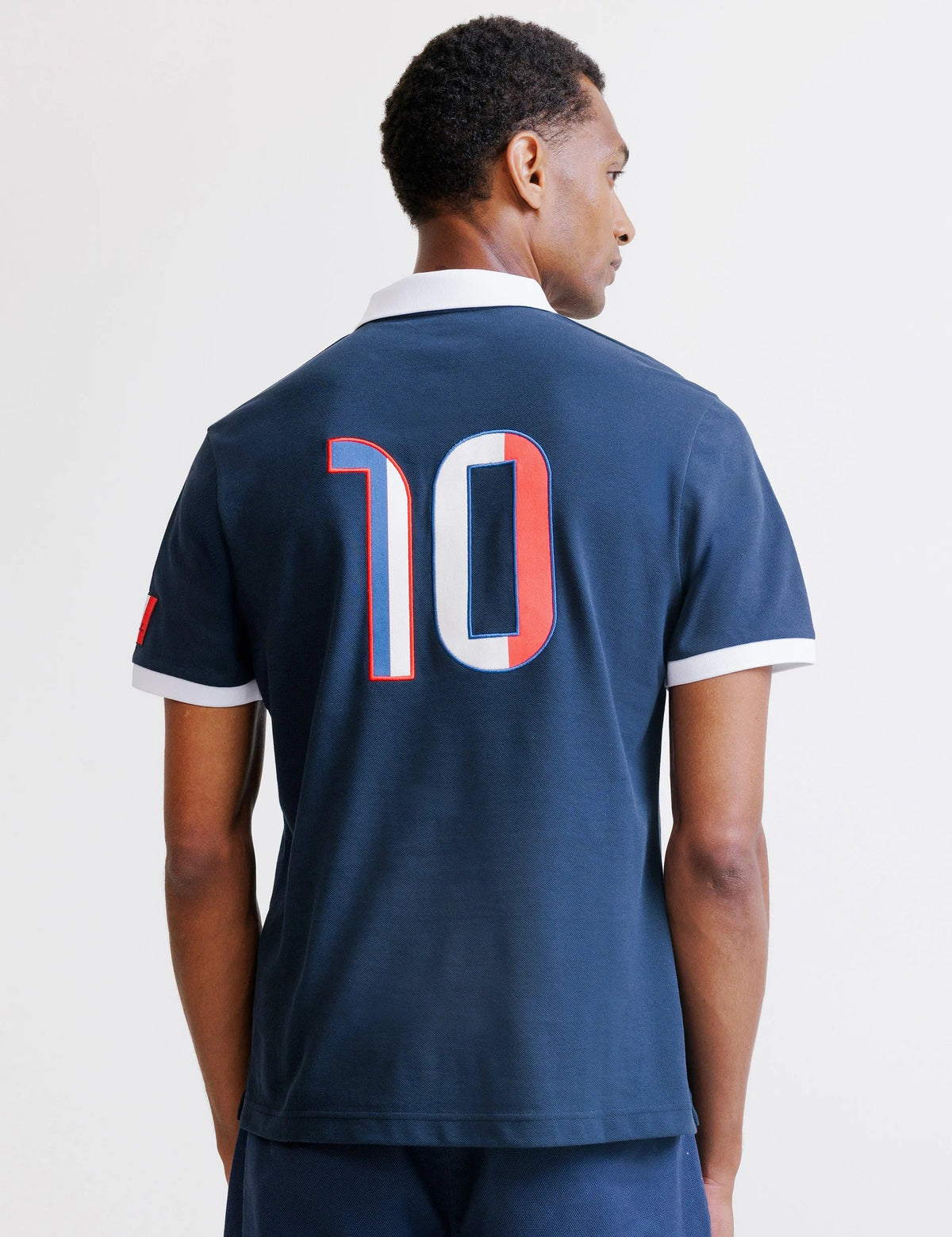 Polo marine piqué - France - IZAC