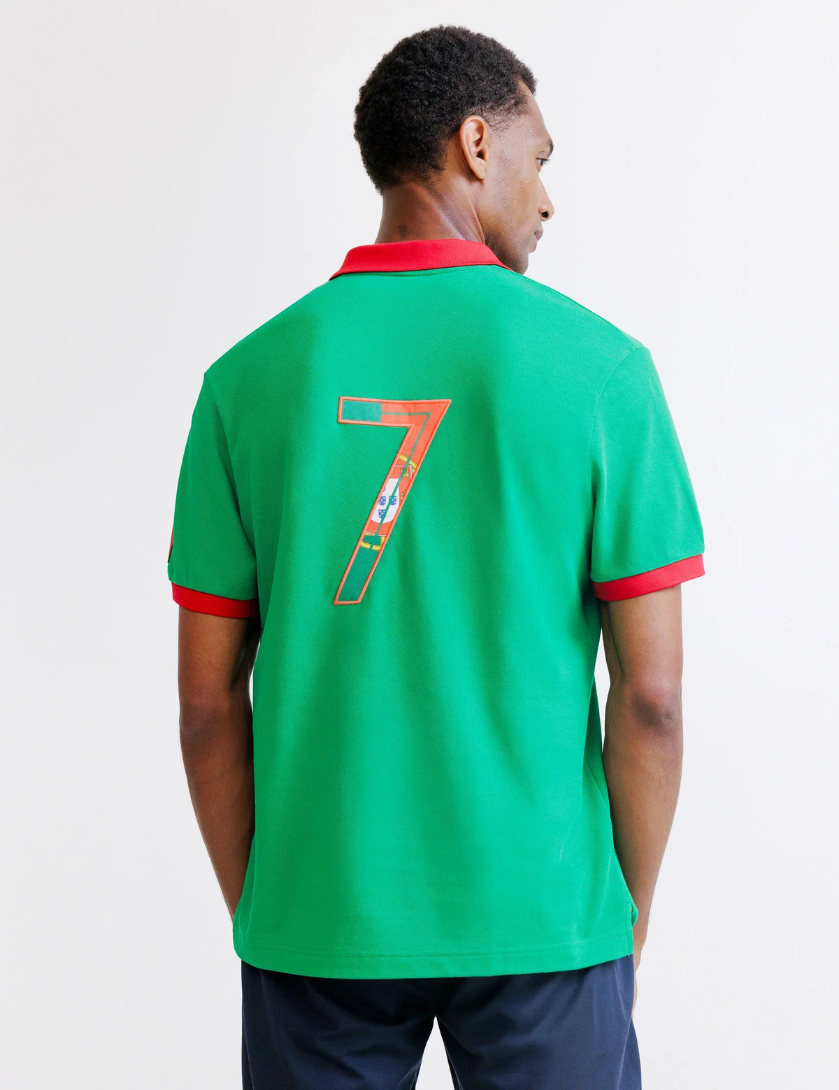 Polo vert piqué - Portugal - IZAC