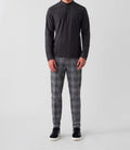 Polo manches longues anthracite "Darko" - IZAC