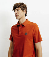 Polo boutonné rouge clair - IZAC