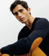 Pull col V marine - IZAC