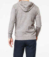 Sweat pull zippé gris chiné "Nikos" - IZAC