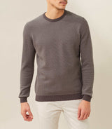 Pull col rond Kaki "Fapoleon" - IZAC