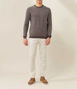 Pull col rond Kaki "Fapoleon" - IZAC