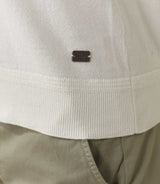 Pull col rond blanc "Felix" - IZAC