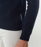 Gilet full zip style campus marine "Forbert" - IZAC