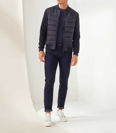 Sweat zippé marine "Swfantin" - IZAC