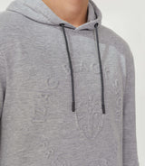 Sweat à capuche gris - chine "Swflorin" - IZAC