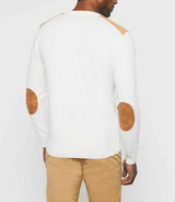 Pull col rond écru "Dewey" - IZAC