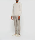 Pull col rond beige "Donatello" - IZAC