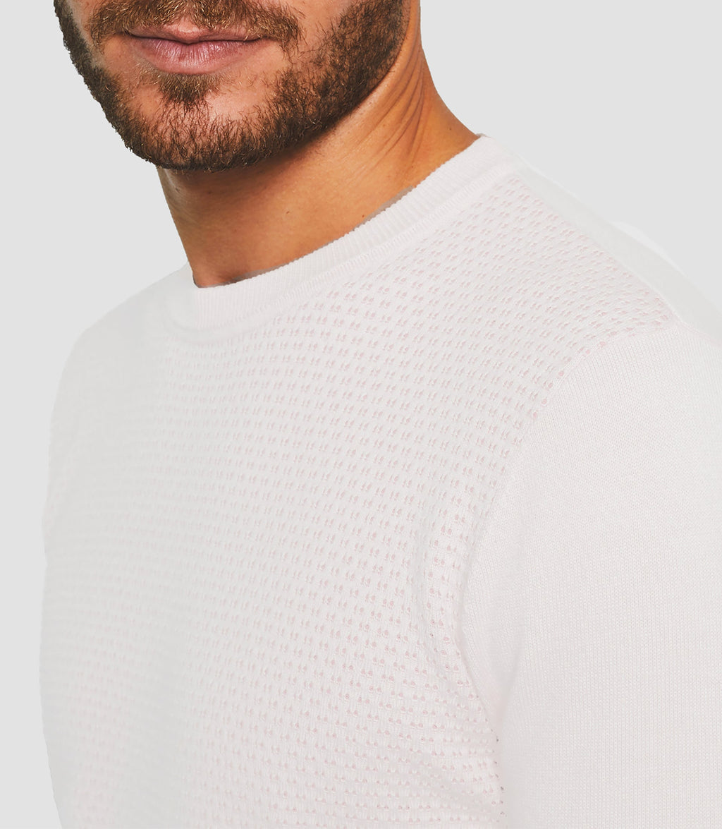 Pull col rond rose "Donatello" - IZAC