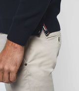 Pull col rond marine "Donovan" - IZAC