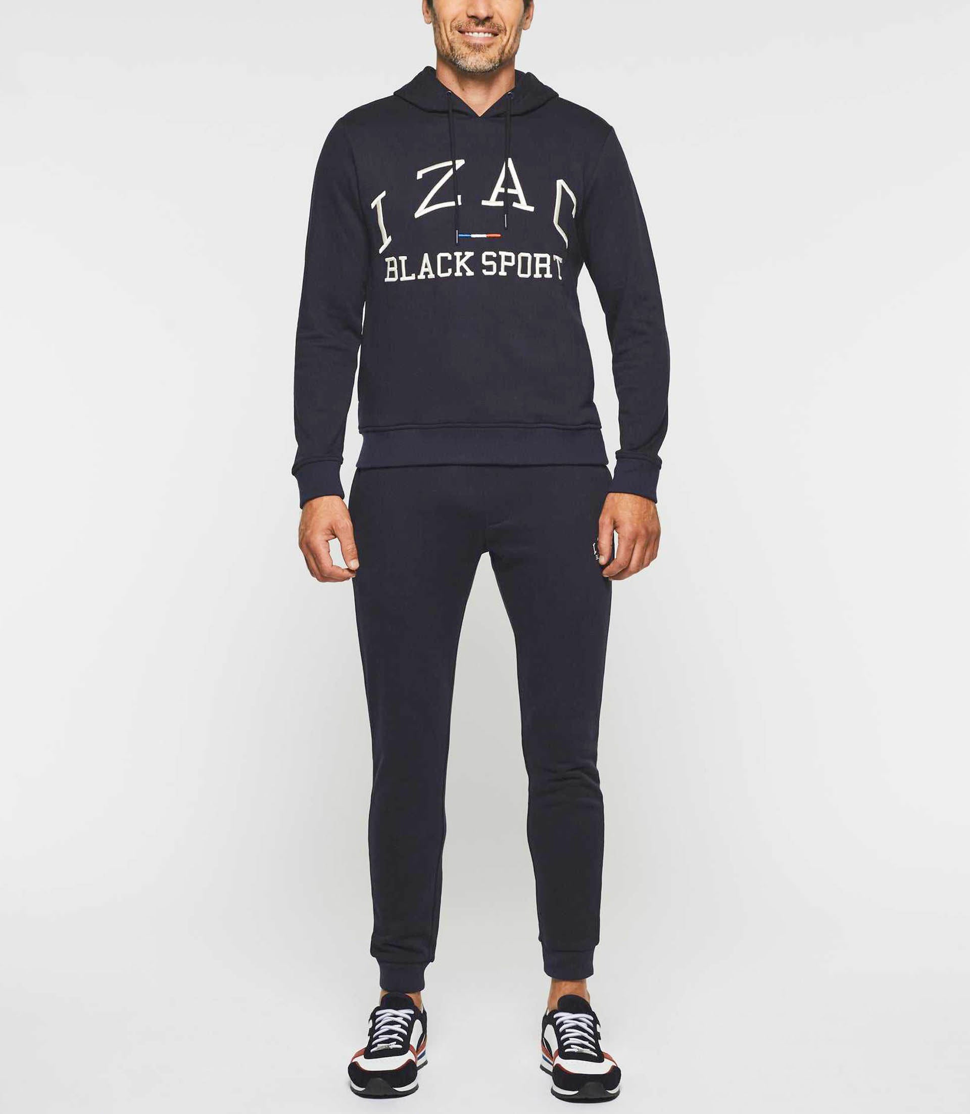 Sweat à capuche marine "Swdenis" - IZAC