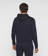 Sweat à capuche marine "Swdenis" - IZAC