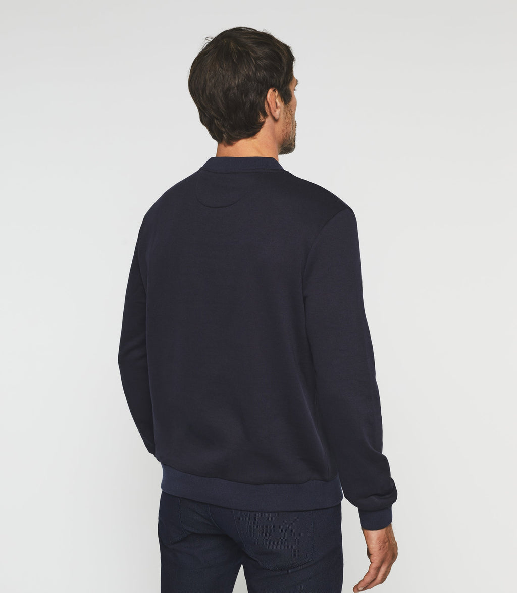 Sweat casual marine "Swdenzel" - IZAC