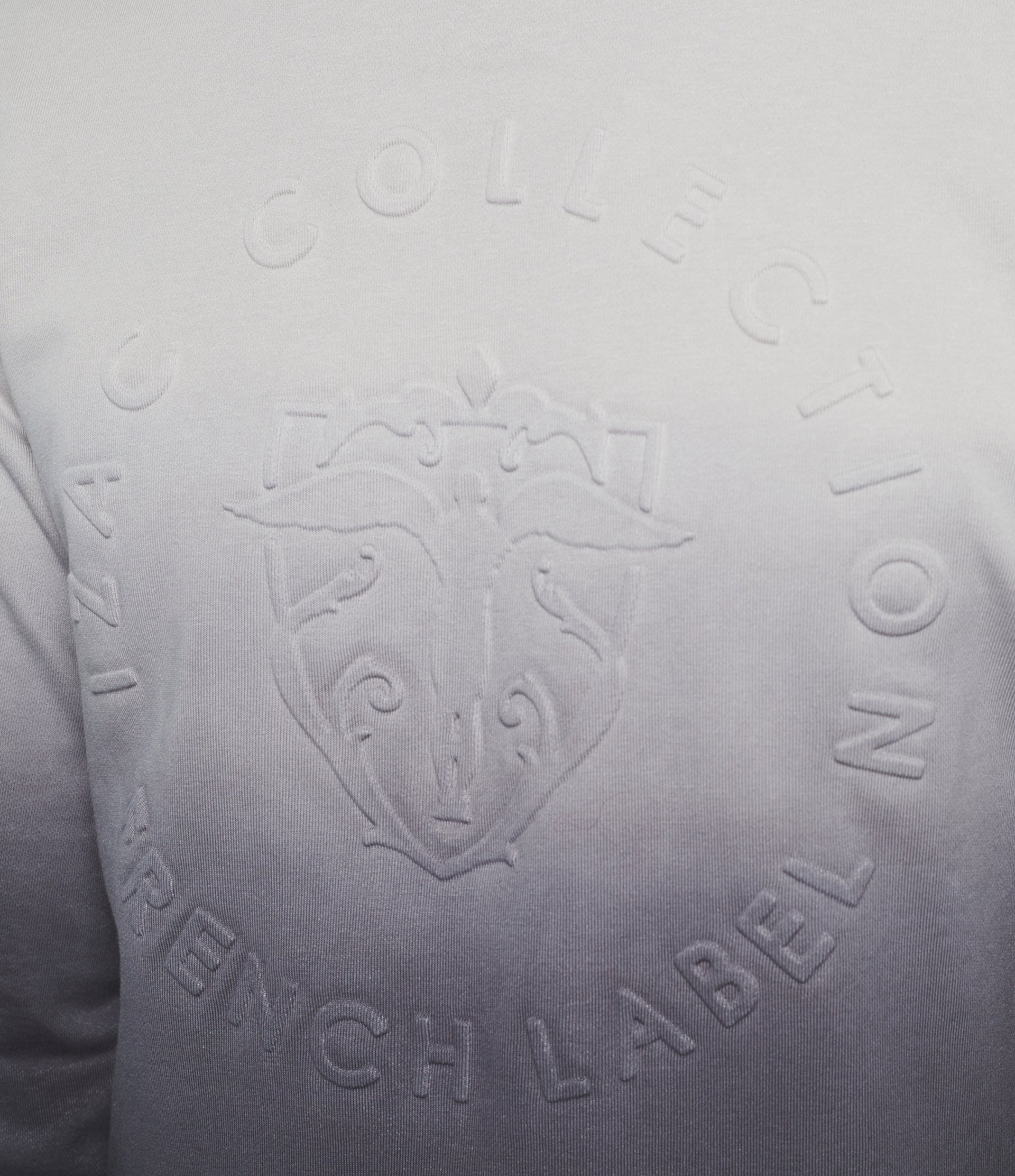 Sweat à capuche dégradé noir et gris "Swdidie" - IZAC