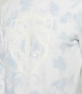 Sweat tie & dye bleu et blanc "Swdinis" - IZAC