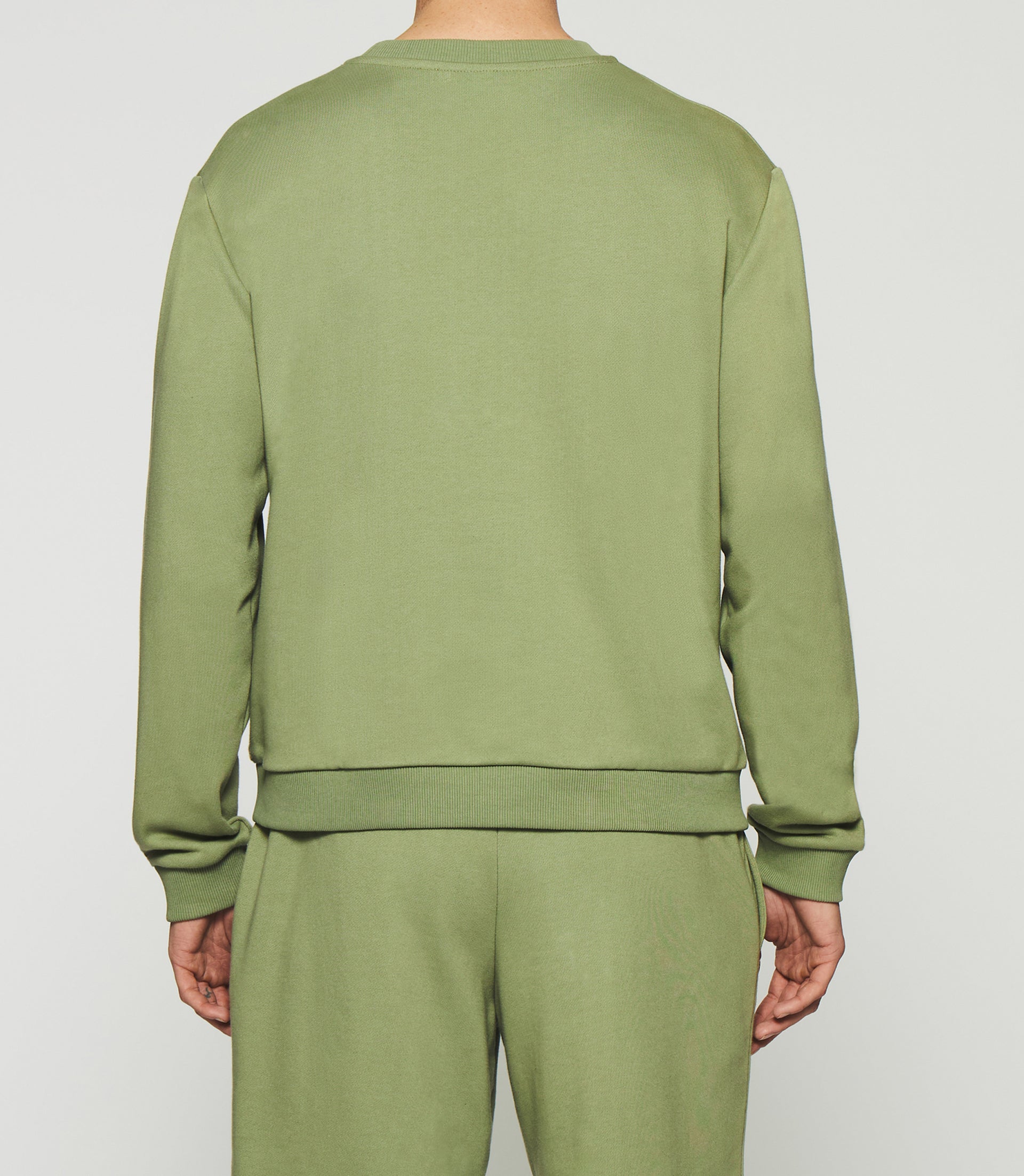 Sweat manches longues kaki SWDARREN - IZAC