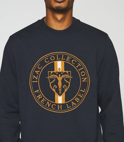 Sweat avec logo marine SWDEVON - IZAC