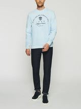 Sweat à broderie ciel SWDURAN - IZAC