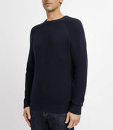 Pull col rond marine - IZAC