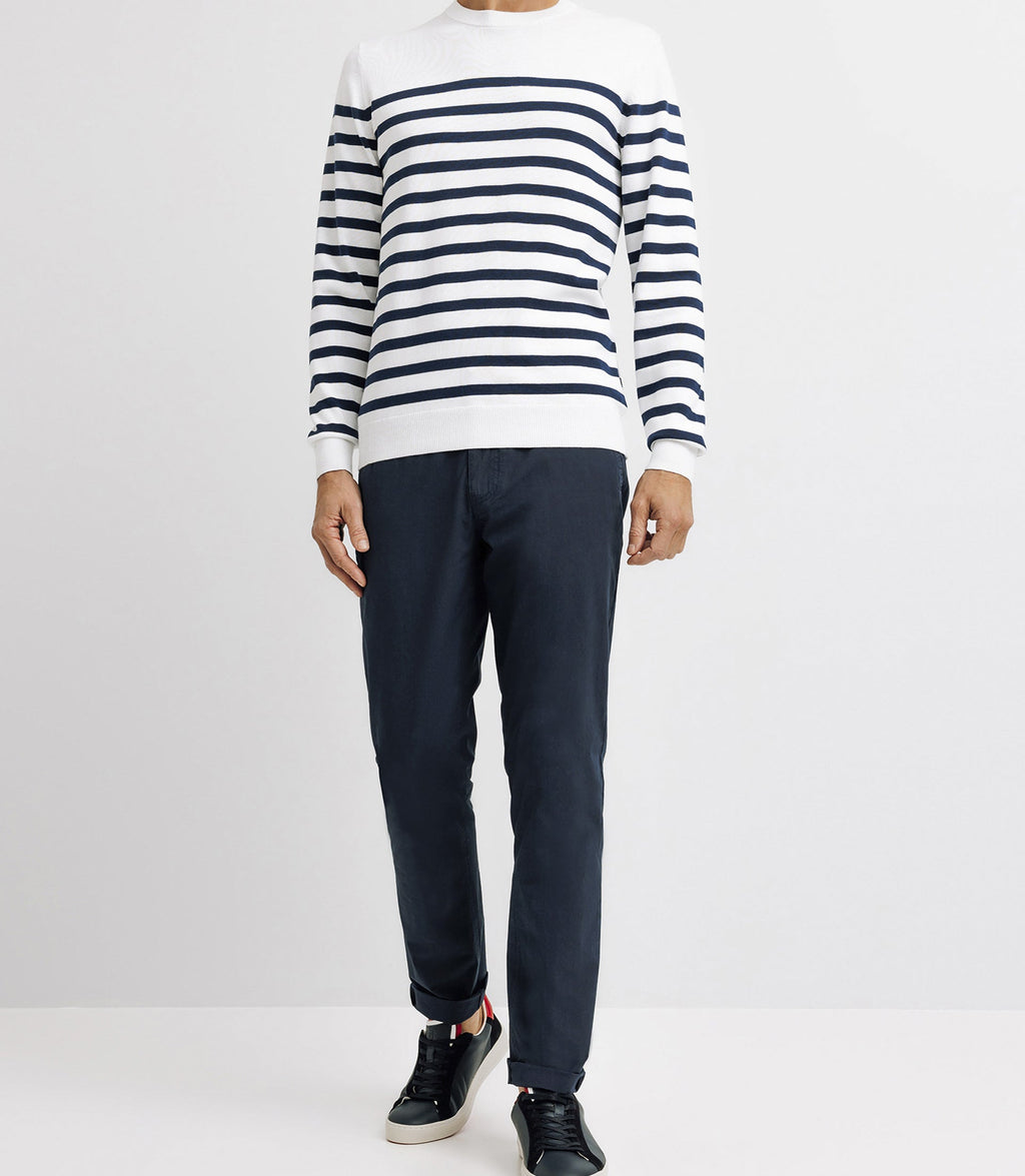 Pull marinière écru - IZAC