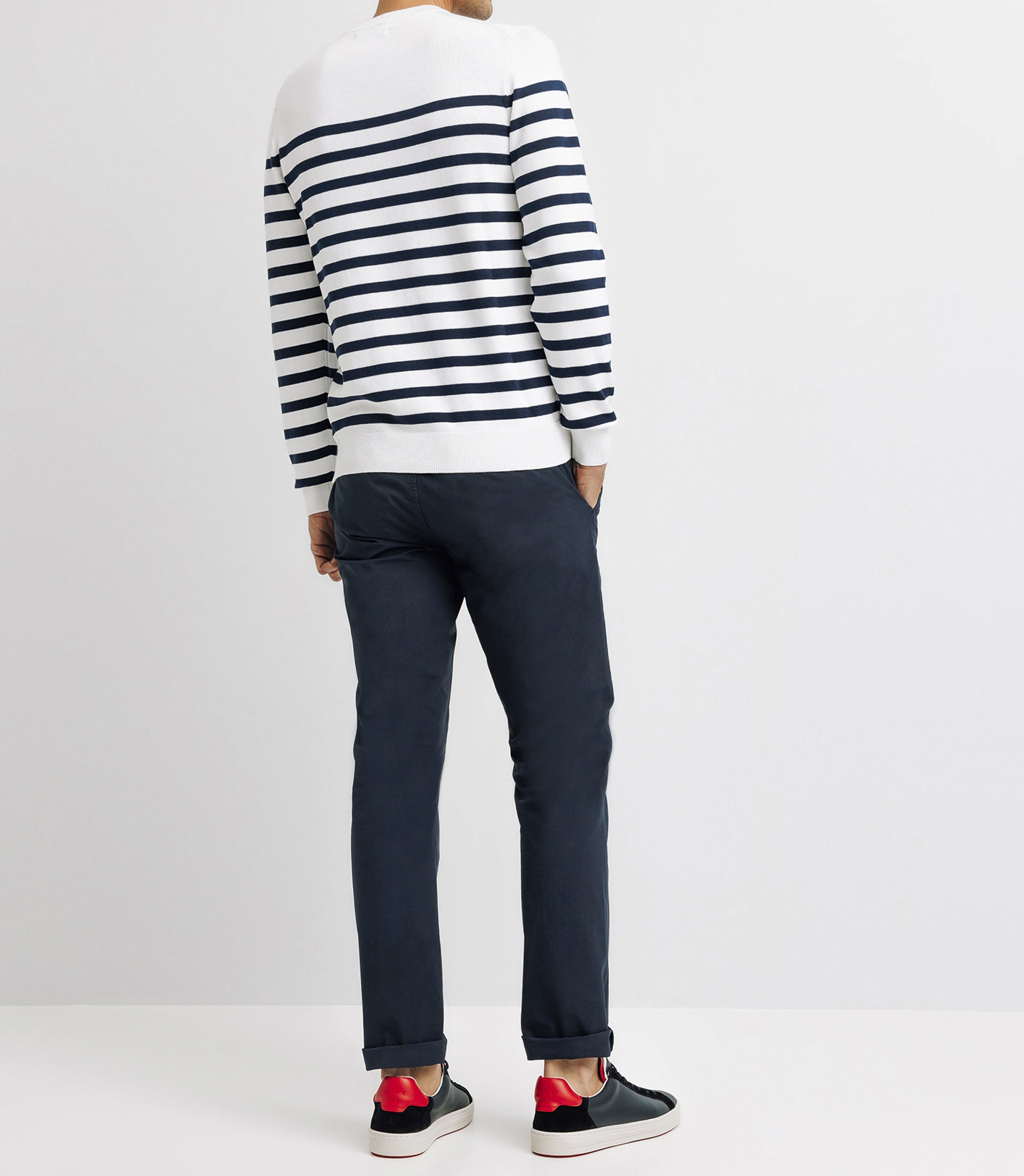 Pull marinière écru - IZAC