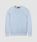 Pull col rond ciel - IZAC
