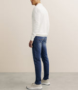 Gilet zippé col chemise écru - IZAC