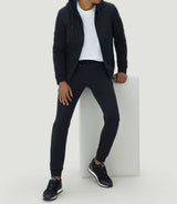 Sweat à capuche marine "SWlisio" - IZAC