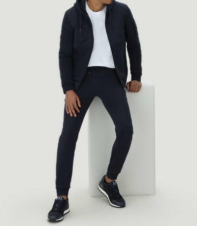 Sweat à capuche marine "SWlisio" - IZAC