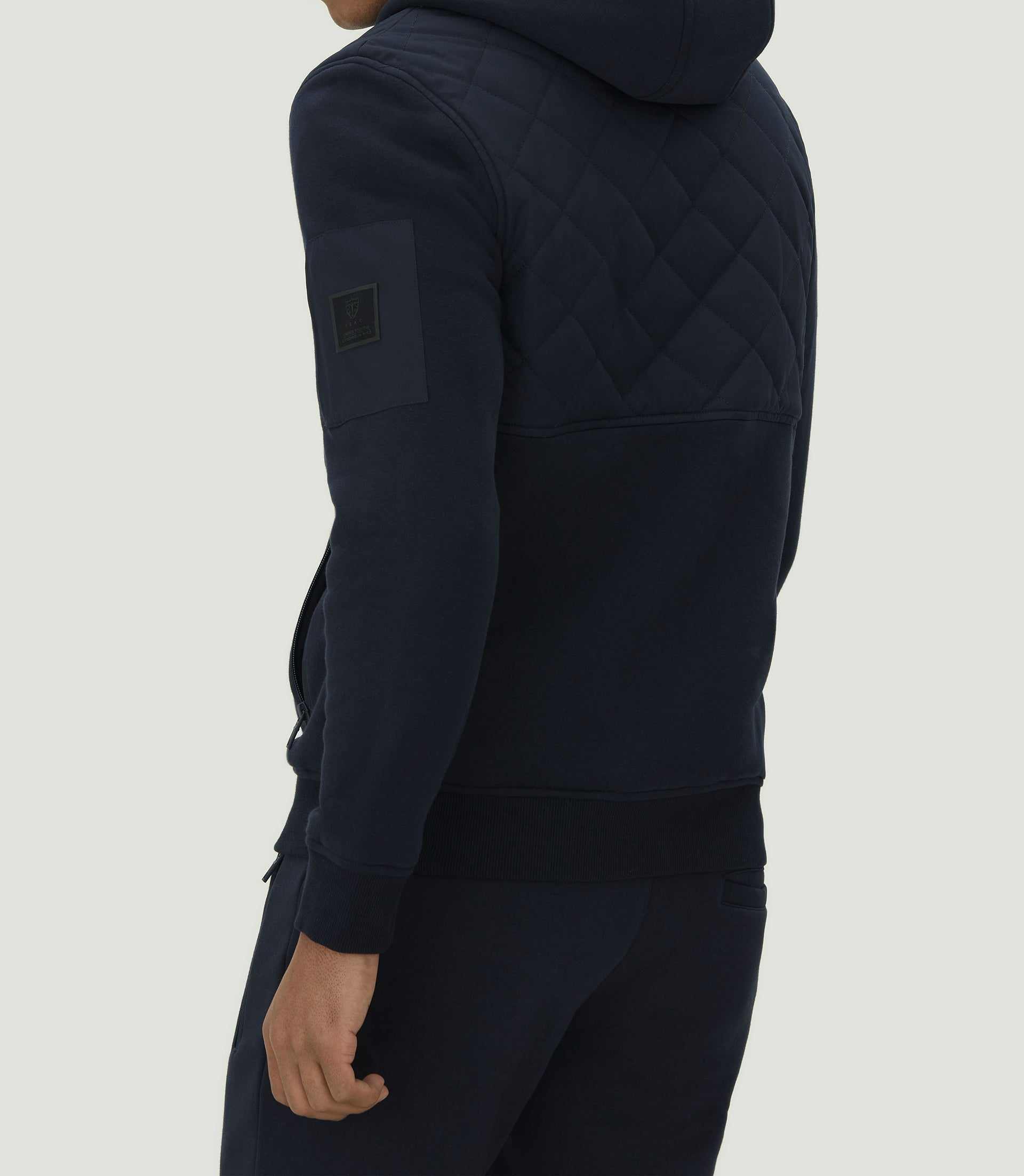 Sweat à capuche marine "SWlisio" - IZAC