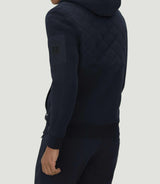 Sweat à capuche marine "SWlisio" - IZAC