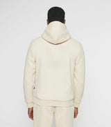 Sweat à capuche uni écru SWBAYA - IZAC