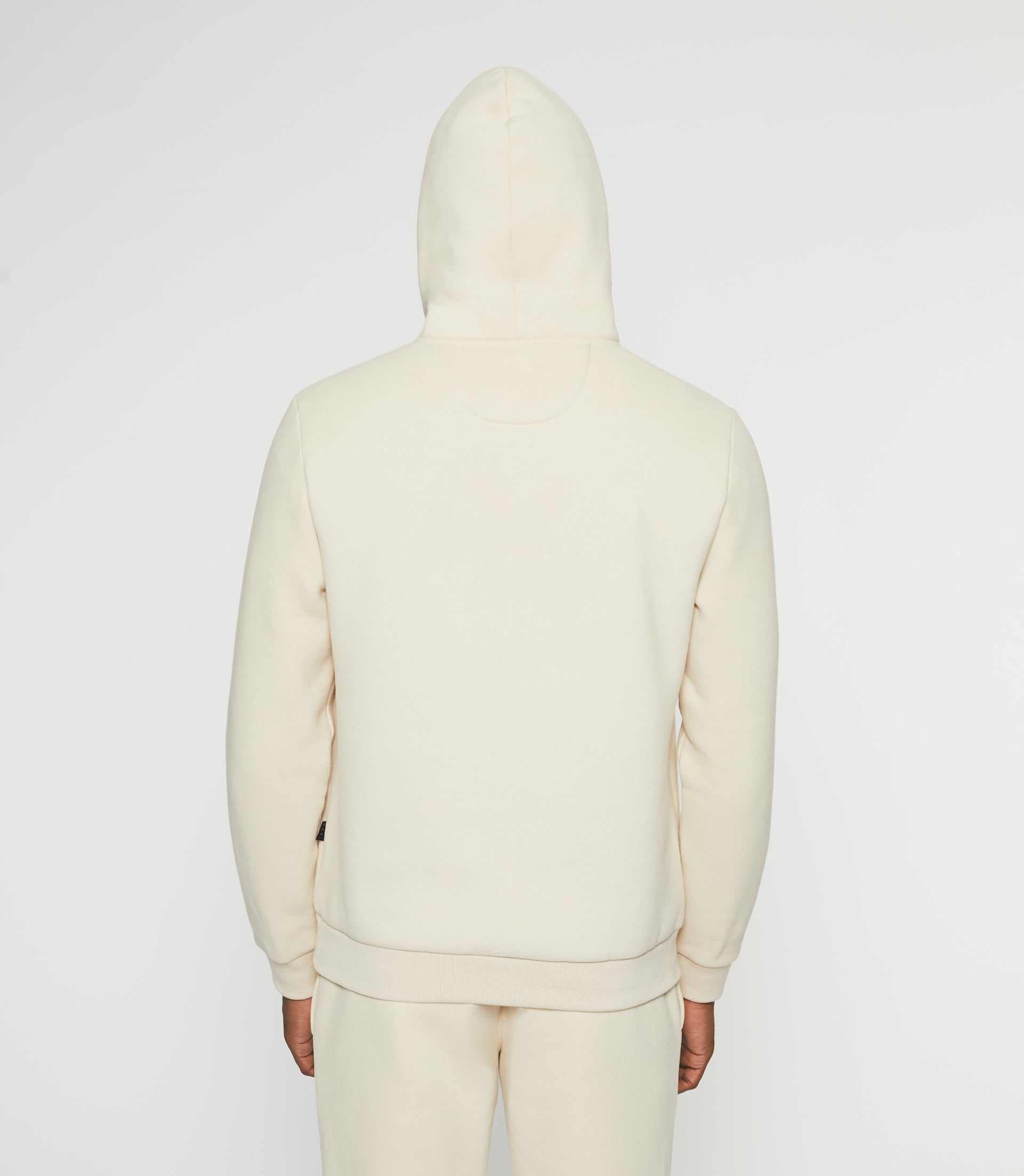Sweat à capuche uni écru SWBAYA - IZAC