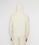 Sweat à capuche uni écru SWBAYA - IZAC