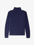 Pull col roule torsade marine - IZAC