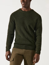 Pull col rond kaki - IZAC