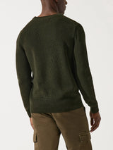 Pull col rond kaki - IZAC