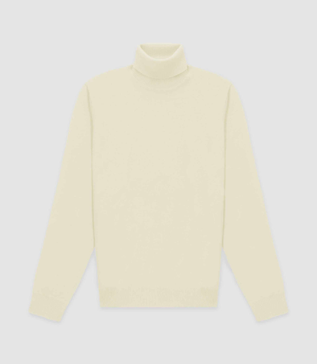 Pull col roulé écru - IZAC