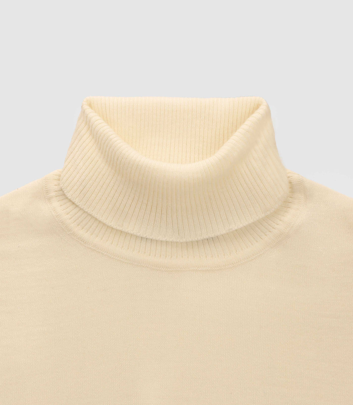 Pull col roulé écru - IZAC
