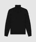 Pull col roulé noir - IZAC