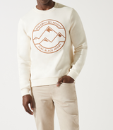 Sweat col rond fantaisie écru - IZAC