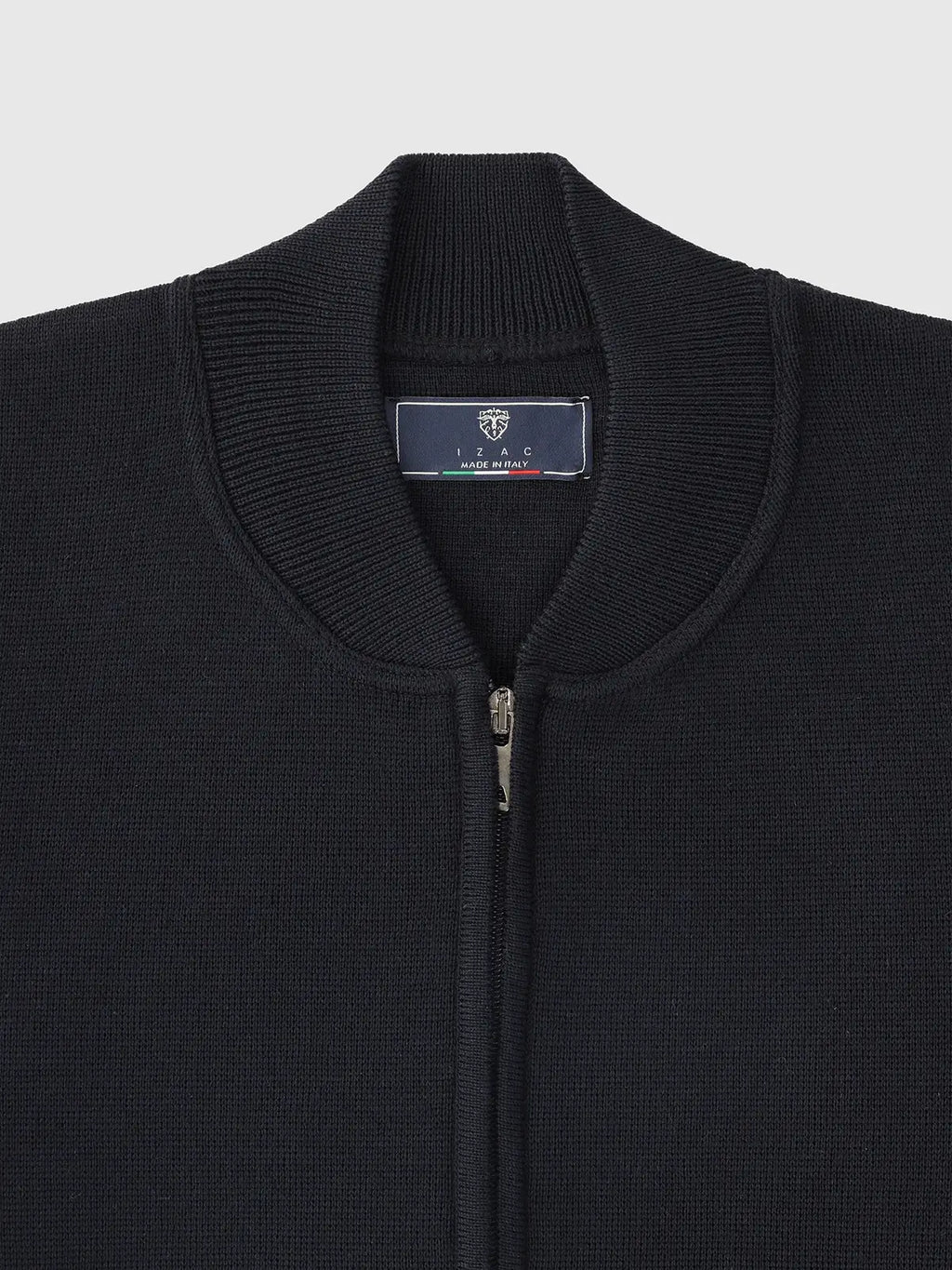 Gilet zippé col montant marine - IZAC