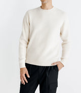 Pull col rond écru - IZAC