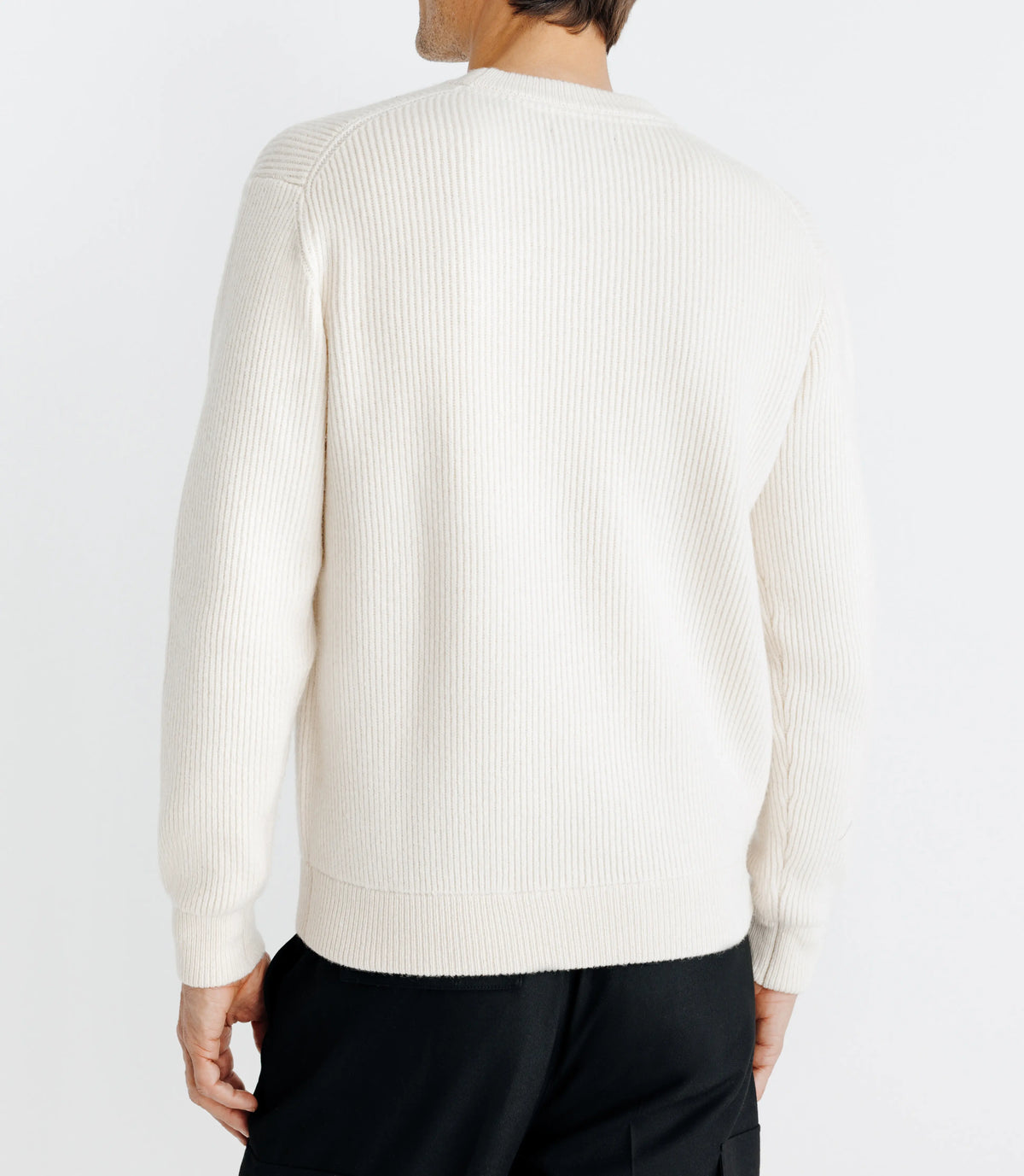 Pull col rond écru - IZAC