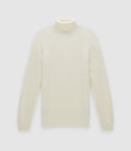 Pull col roulé écru - IZAC