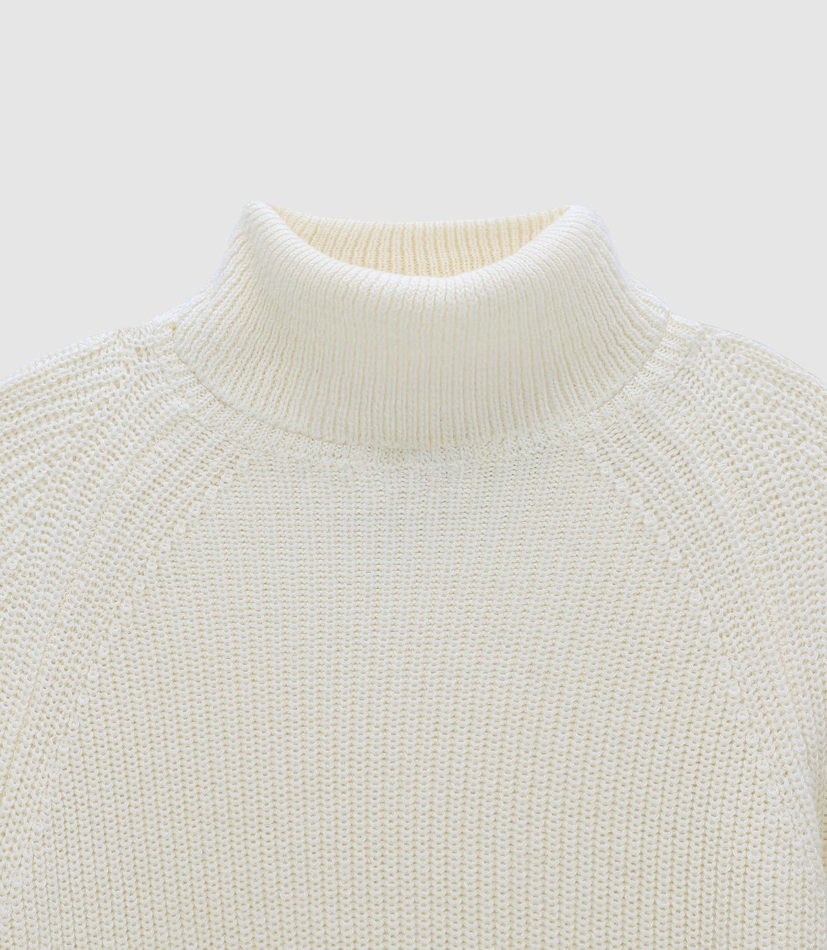 Pull col roulé écru - IZAC
