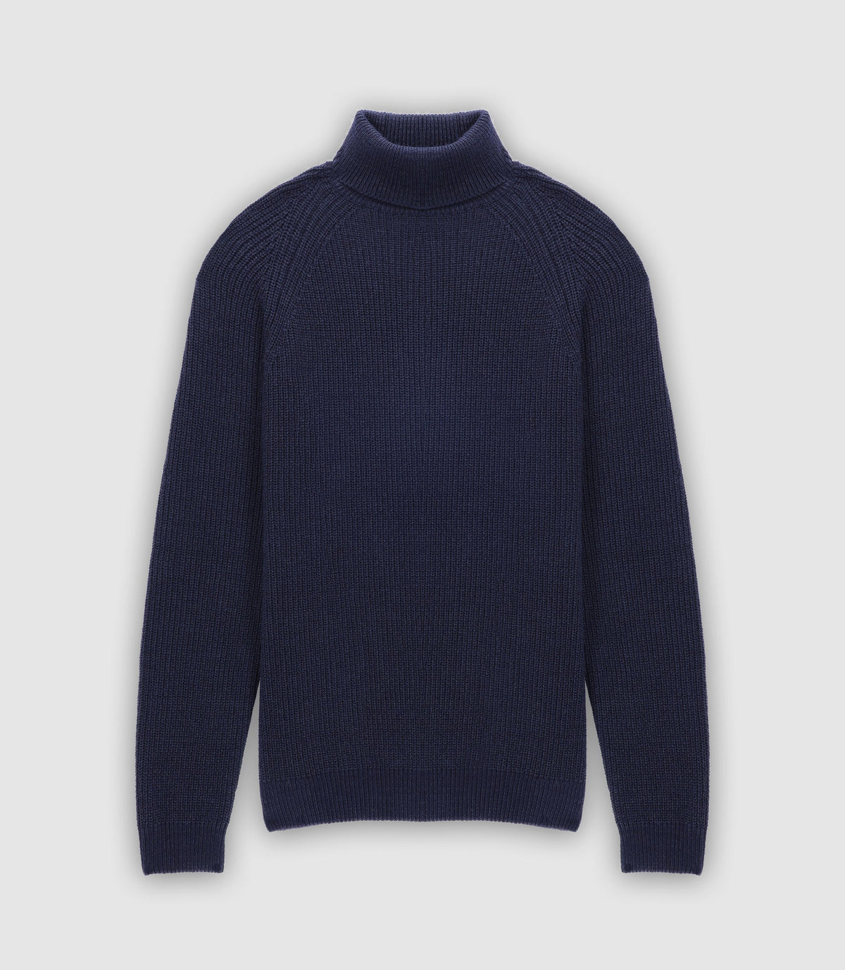 Pull col roulé marine - IZAC