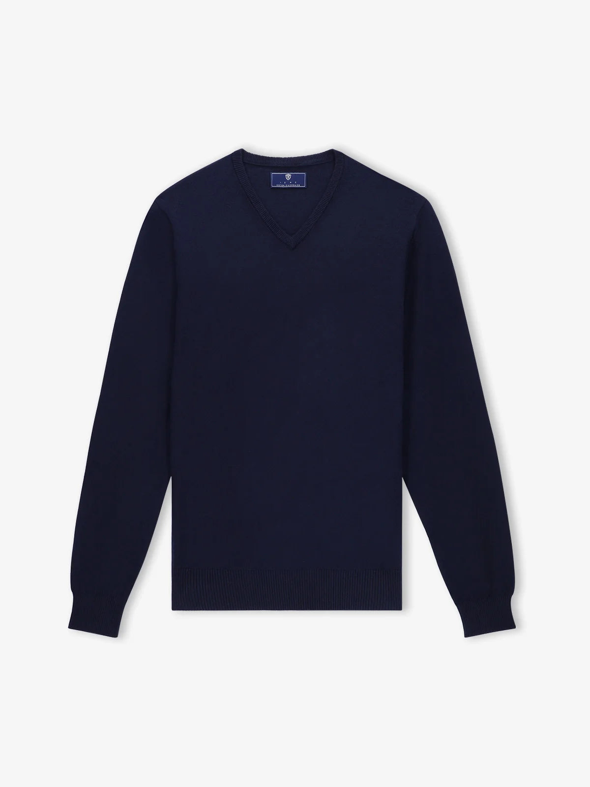 Pull col V marine - IZAC